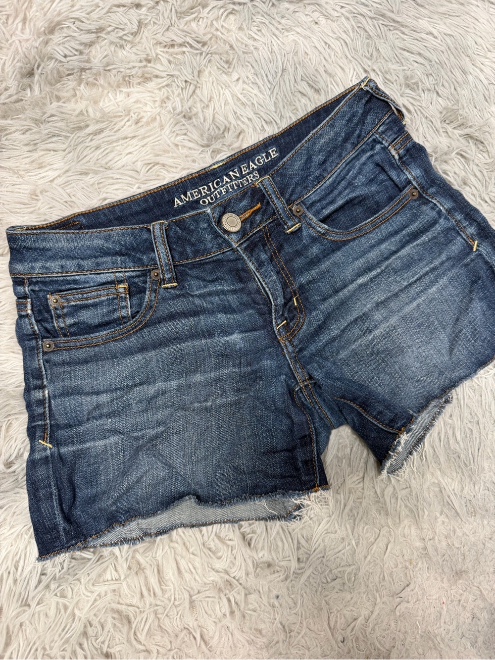 American Eagle Denim Shorts Size 2